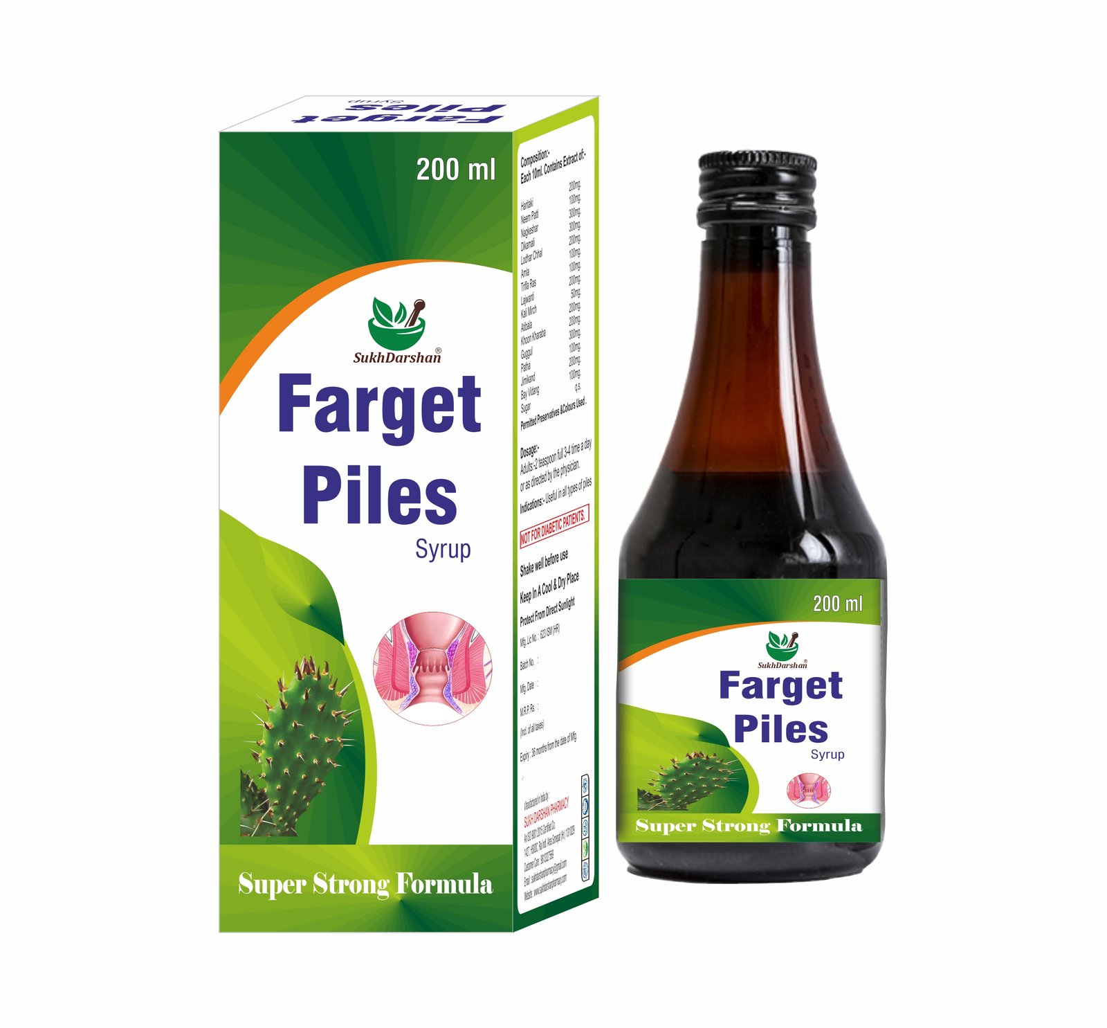 An Ayurvedic tonic for all types of piles   in 200 ml