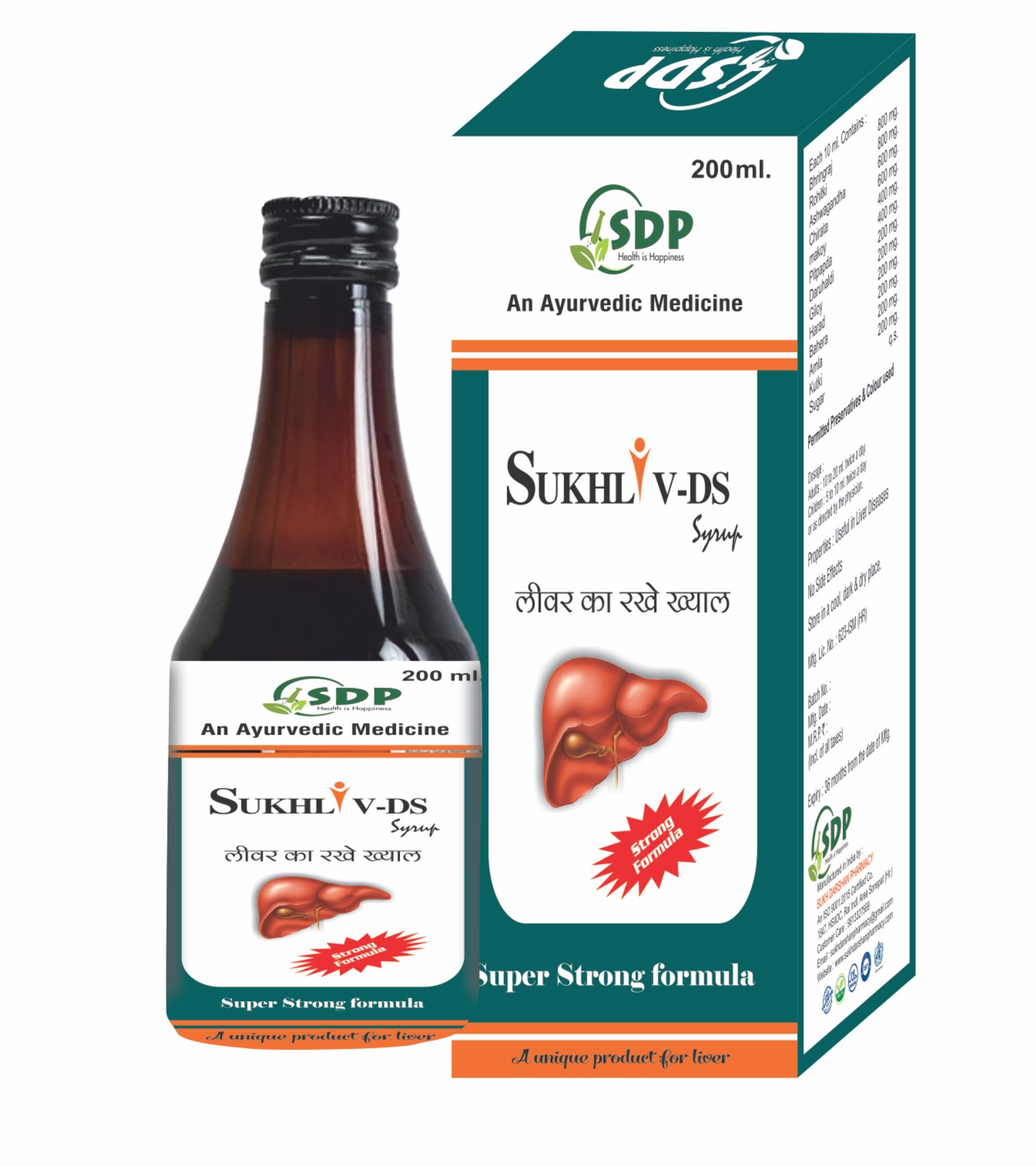 An Ayurvedic tonic for care of liver in double strength    in 200 ml