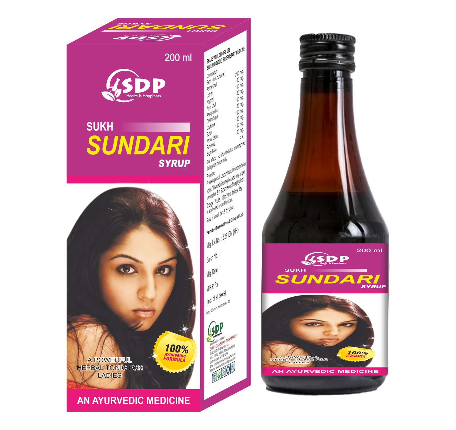 An Ayurvedic tonic for females  in 200ml