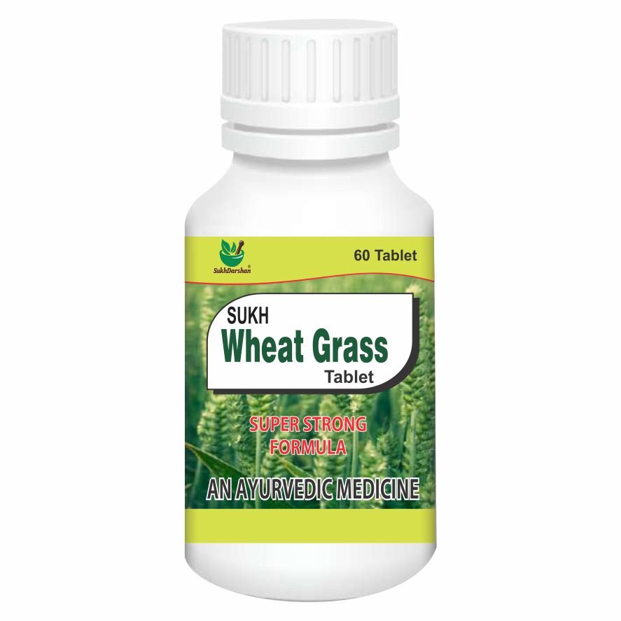 sukh wheat grass vati